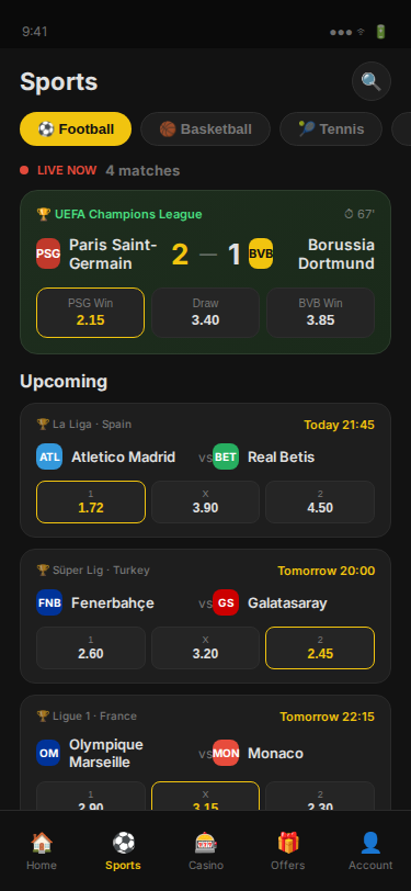 Online casino na mobilním telefonu